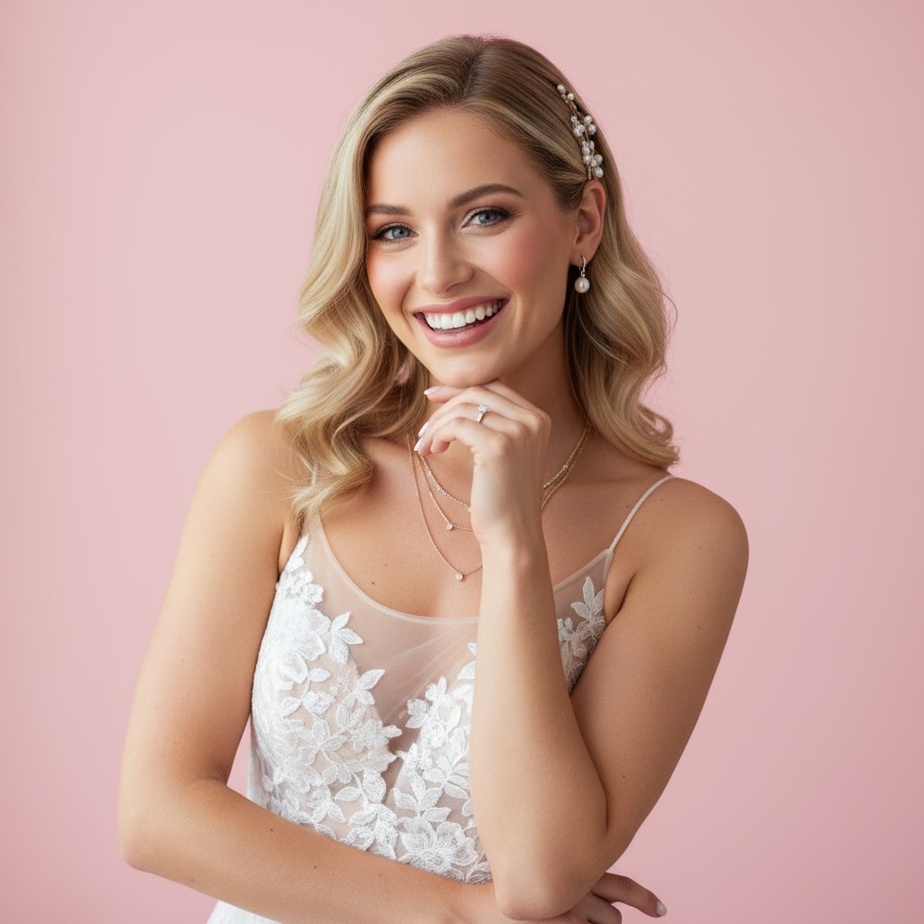 Side Pinned Wedding Hair Ideas